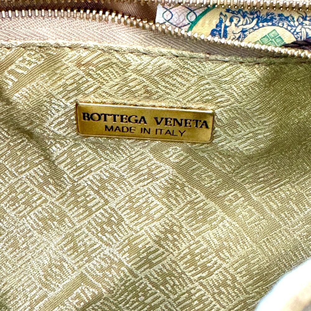 Bottega Veneta Intrecciato Mini Gold Leather Backpack - Picture 3 of 14